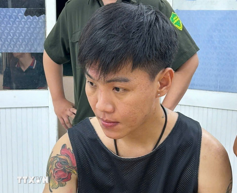 Đối tượng Đoàn Vũ Anh Quang. (Ảnh: TTXVN phát)