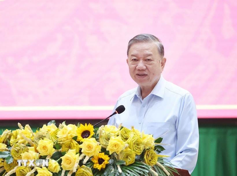 Tổng Bí thư Tô Lâm. (Ảnh: Thống Nhất/TTXVN)