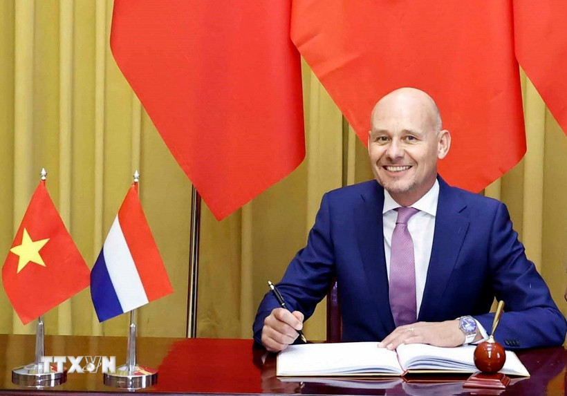 Đại sứ Hà Lan Kees van Baar. (Ảnh: Thống Nhất/TTXVN)