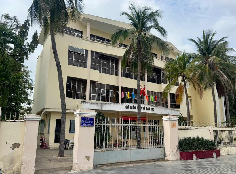 Sở Giáo dục và Đào tạo tỉnh Bình Thuận.