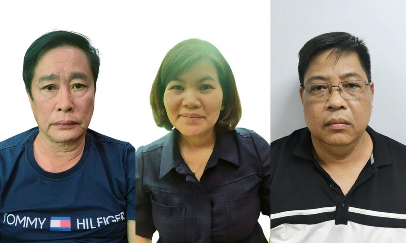 Các đối tượng bị bắt giữ. (Ảnh: Công an cung cấp)