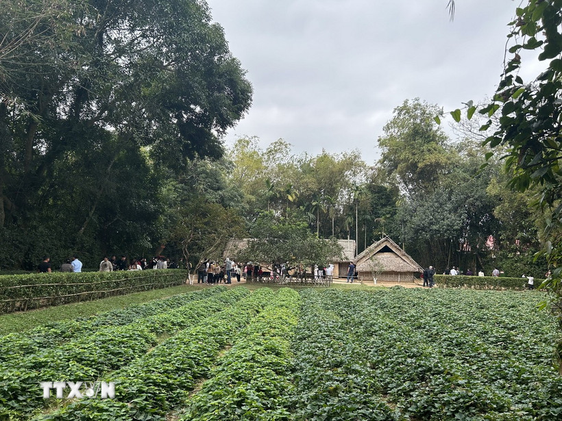 Khu di tích Kim Liên, Nam Đàn. (Ảnh: Bích Huệ/TTXVN)