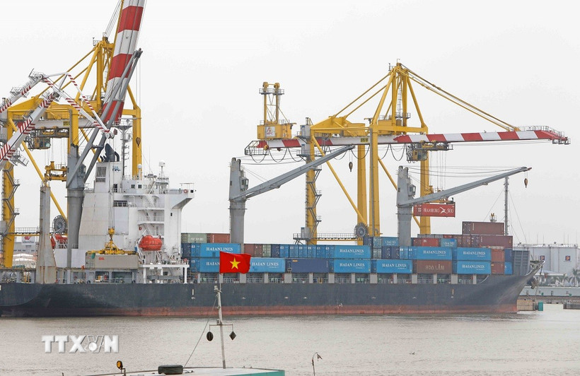 Tuổi trung bình của đội tàu biển tại Việt Nam đang cao hơn so với toàn cầu. (Ảnh: Trần Việt/TTXVN)