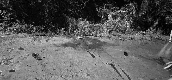 Hiện trường vụ việc (Ảnh: Công an Bắc Ninh cung cấp)