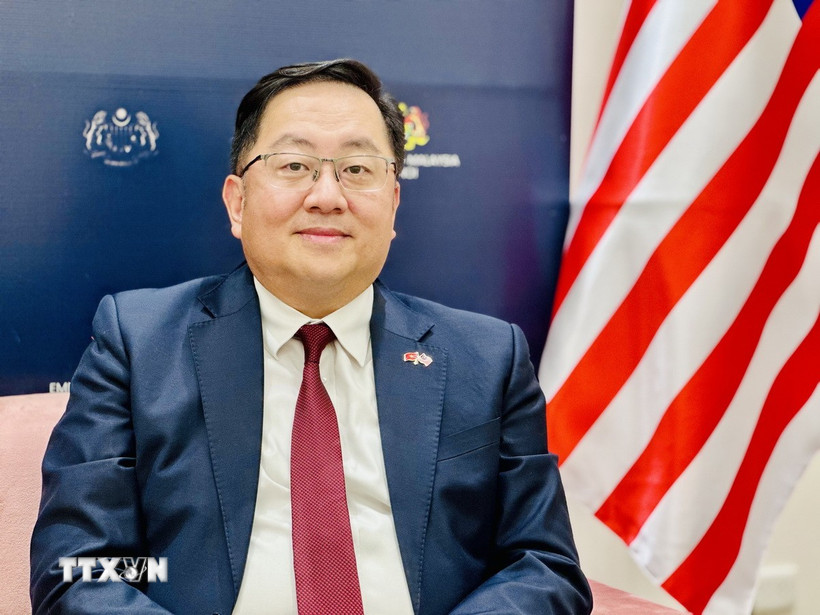 Đại sứ Malaysia tại Việt Nam Dato' Tan Yang Thai. (Ảnh: Việt Đức/TTXVN)