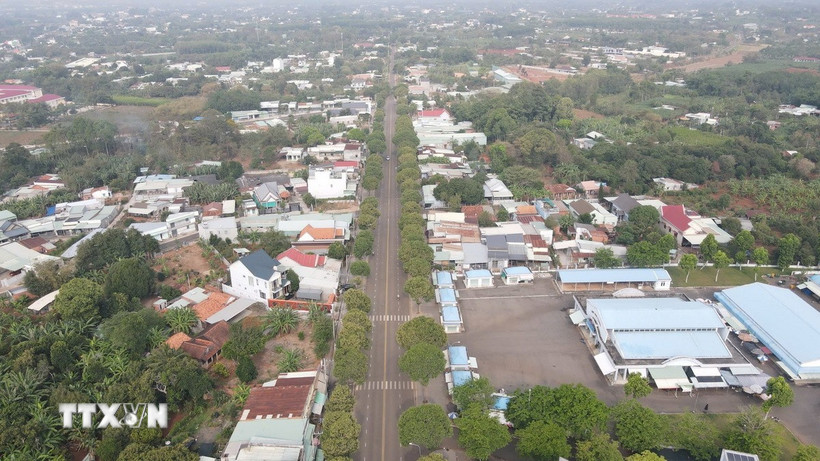 Xã Long Phước, thành phố Bà Rịa (Bà Rịa-Vũng Tàu). (Ảnh: Hoàng Nhị/TTXVN)