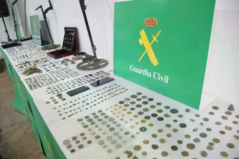 Các hiện vật bị thu giữ trong chiến dịch Pandora IX. (Nguồn: Europol)