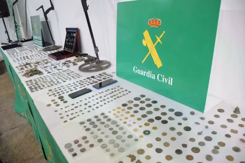 Các hiện vật bị thu giữ trong chiến dịch Pandora IX. (Nguồn: Europol)