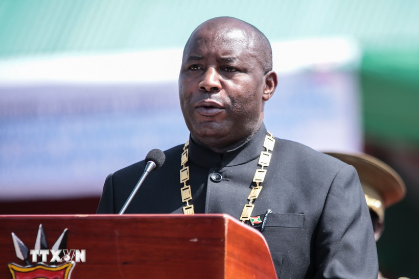 Tổng thống Burundi Évariste Ndayishimiye. (Ảnh: AFP/TTXVN)