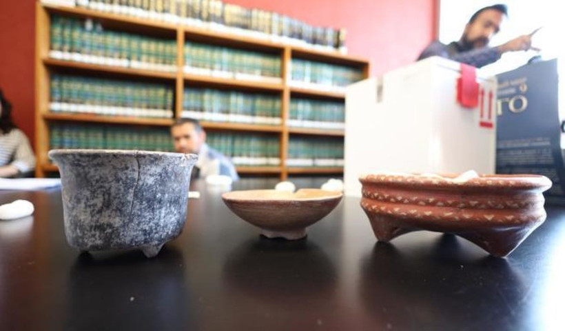 Các cổ vật được Mexico hồi hương đợt này. (Nguồn: Chính phủ Mexico)