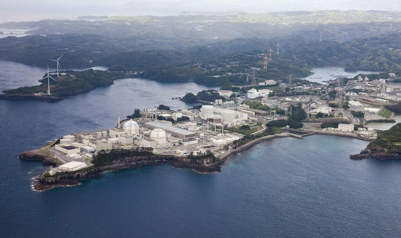 Toàn cảnh nhà máy điện hạt nhân Genkai. (Nguồn: Kyodo)