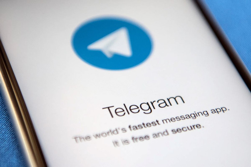 Ứng dụng Telegram trên điện thoại. (Nguồn: Getty Images)