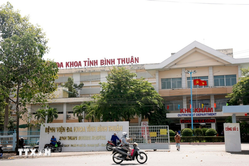 Bệnh viện Đa khoa Bình Thuận. (Ảnh: Nguyễn Thanh/TTXVN)