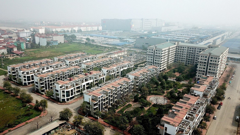 Các dự án nhà ở xã hội vẫn chưa thu hút nhiều doanh nghiệp đầu tư. (Ảnh: Tuấn Anh/TTXVN)