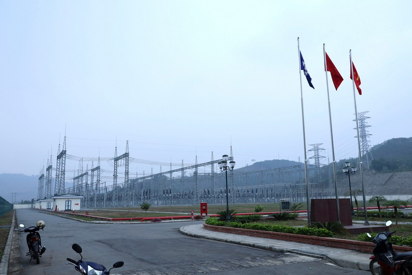 Trạm biến áp 500kV Lào Cai đã hoàn thành đầu tư giai đoạn 1. (Nguồn: Báo Lào Cai)