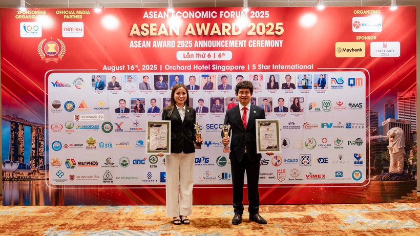 Meey Group lập “kỳ tích kép” tại ASEAN AWARD 2025.