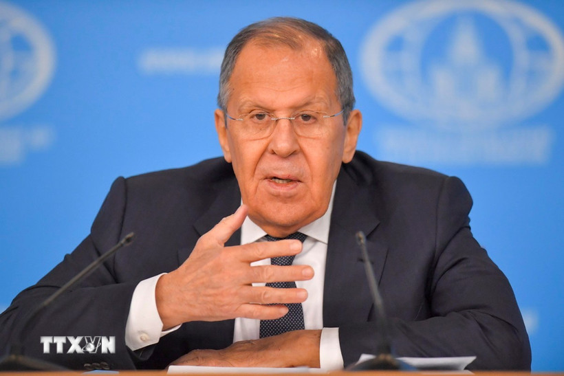 Ngoại trưởng Nga Sergey Lavrov. (Ảnh: THX/TTXVN)