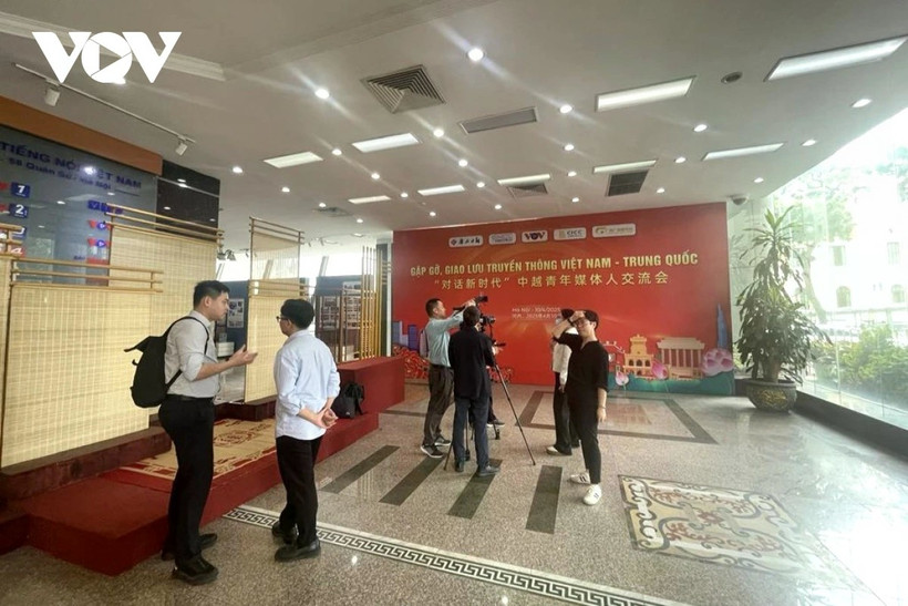 Gặp gỡ giao lưu truyền thông Việt Nam-Trung Quốc. (Nguồn: VOV)