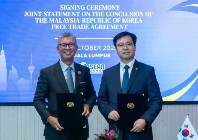 Malaysia và Hàn Quốc ký tuyên bố chung về việc kết thúc đàm phán FTA. (Nguồn: Business Today)