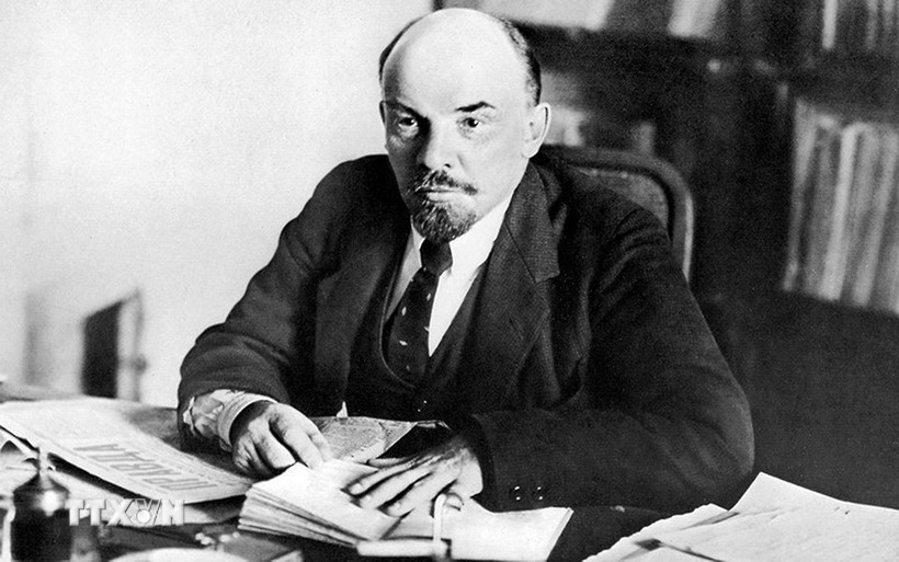 Vladimir Ilyich Lenin - lãnh tụ vĩ đại của giai cấp vô sản toàn thế giới, người sáng lập ra Quốc tế Cộng sản. (Ảnh: Tư liệu/TTXVN phát)