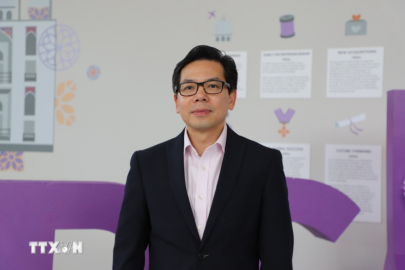 Giáo sư, Tiến sỹ Đặng Việt Anh, Đại học Manchester (Anh). (Ảnh: Hữu Tiến/TTXVN)