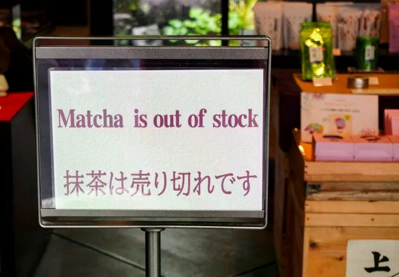 Sản lượng trà xanh matcha sụt giảm nghiêm trọng, gây khan hiếm nguồn cung. (Nguồn: Yahoo)