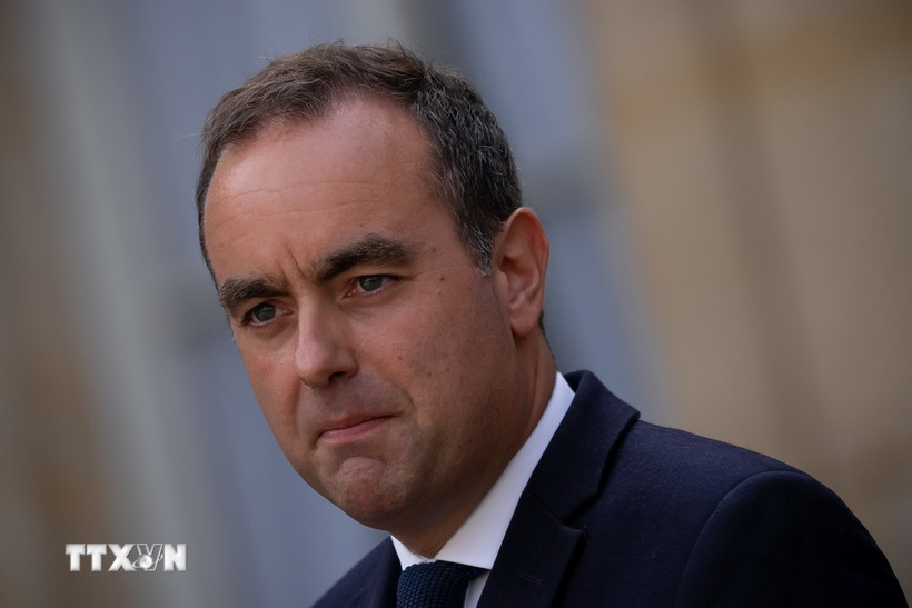 Thủ tướng Pháp Sebastien Lecornu tại thủ đô Paris, Pháp. (Ảnh: THX/TTXVN)