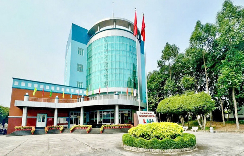 Trụ sở Đài Phát thanh và Truyền hình Long An hiện tại. (Nguồn: Báo Long An)