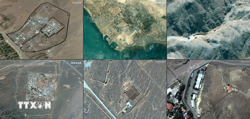 Nhà máy điện hạt nhân Bushehr ở miền Nam Iran. (Ảnh: AP/TTXVN)