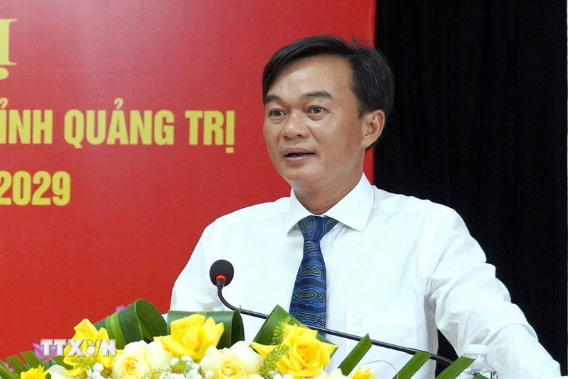 Ông Nguyễn Chiến Thắng, Phó Bí thư Tỉnh ủy, Phó Chủ tịch thường trực Hội đồng Nhân dân tỉnh Quảng Trị. (Ảnh: Nguyên Linh/TTXVN)