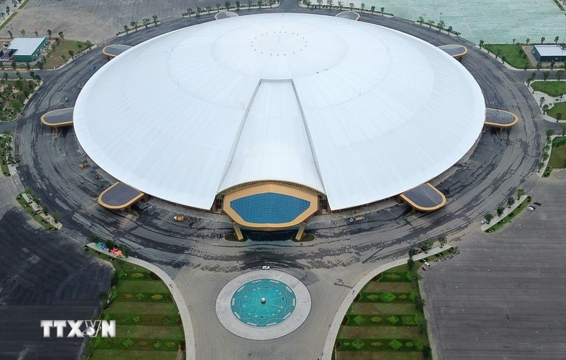 Trung tâm Triển lãm Việt Nam tại Đông Anh (Hà Nội). (Ảnh: Quốc Khánh/TTXVN)