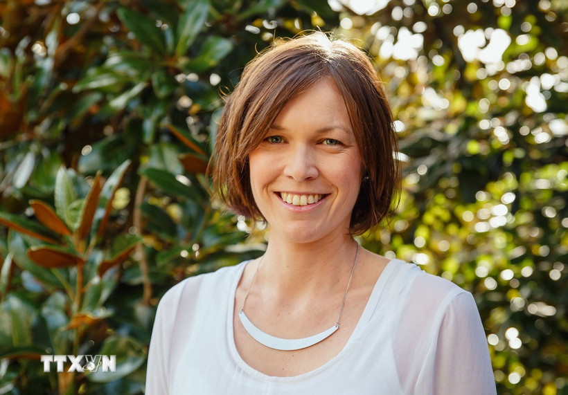 Bà Liz Bell, Giám đốc Điều hành Hội đồng Kinh doanh ASEAN-New Zealand, Ban Thư ký Liên minh Doanh nghiệp ASEAN-New Zealand. (Ảnh: TTXVN phát)