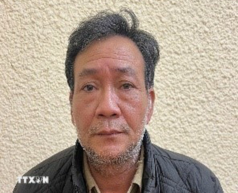 Đối tượng Vũ Văn Vương. (Ảnh: TTXVN phát)