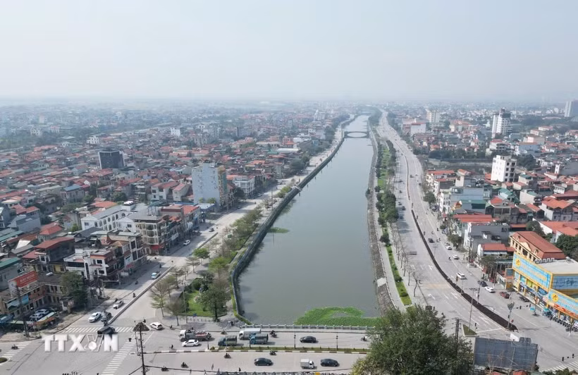 Một góc thành phố Ninh Bình hiện nay. (Ảnh: Đức Phương/TTXVN)
