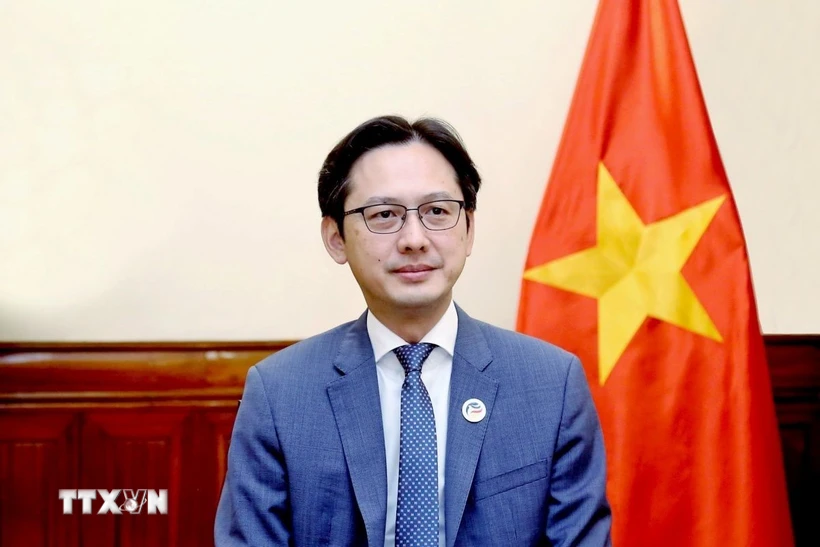 អនុរដ្ឋមន្ត្រី Do Hung Viet ប្រធាន SOM ASEAN វៀតណាម។ (រូបភាព៖ ផ្តល់ដោយក្រសួងការបរទេស)