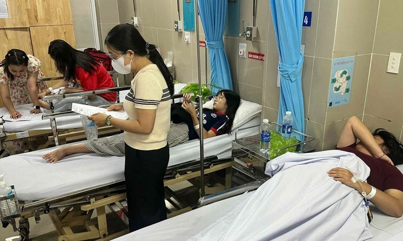 Các bệnh nhân cấp cứu tại Bệnh viện Quận 11. (Ảnh: Bệnh viên cung cấp)