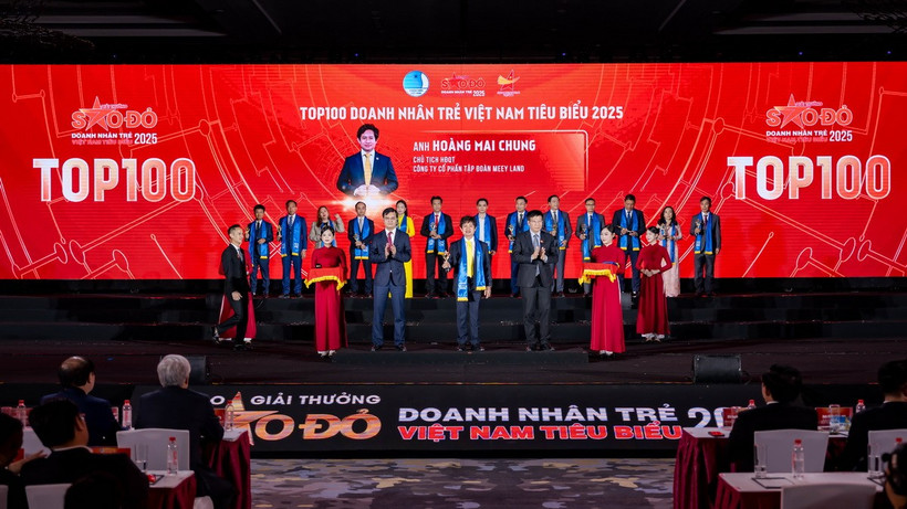 Doanh nhân Hoàng Mai Chung là Doanh nhân trẻ Việt Nam tiêu biểu 2025.