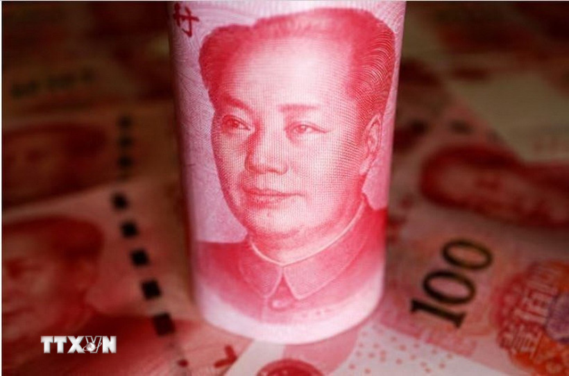 Đồng nhân dân tệ của Trung Quốc. (Nguồn: Reuters/TTXVN)