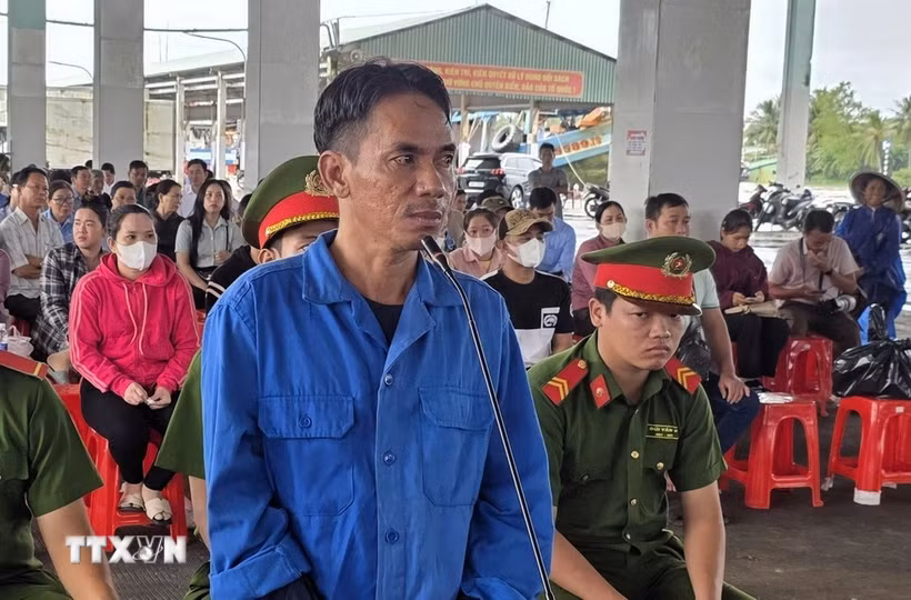Bị cáo Lê Duy Tính. (Ảnh: TTXVN phát)
