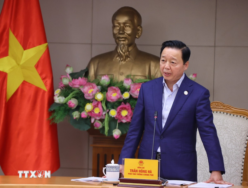 Phó Thủ tướng Chính phủ Trần Hồng Hà . (Ảnh: Văn Điệp/TTXVN)