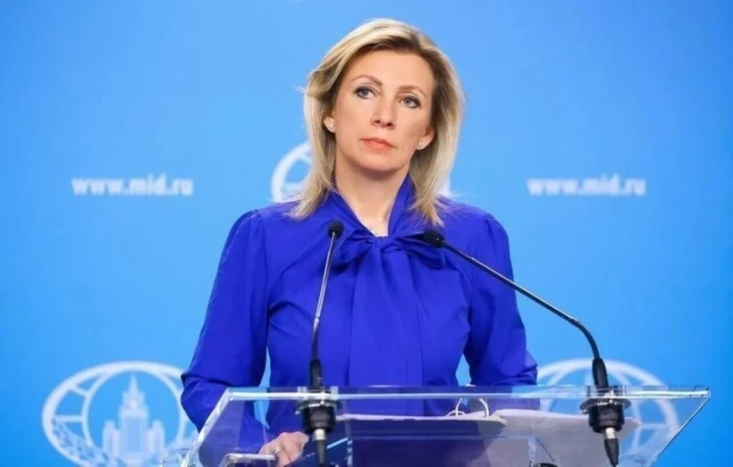 Người phát ngôn Bộ Ngoại giao Nga Maria Zakharova. (Ảnh: IRNA/TTXVN)