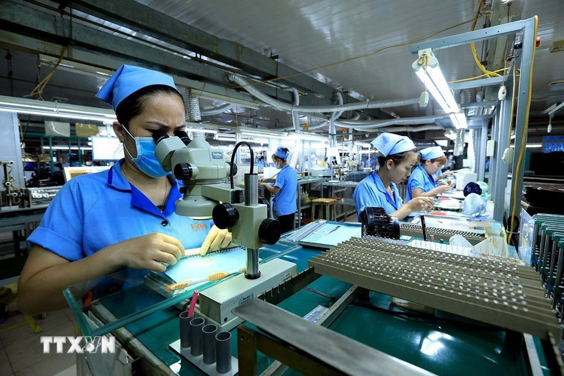 Đồng Nai đã giải ngân gần 1,4 tỷ USD vốn FDI trong 10 tháng năm 2025. (Ảnh: Tuấn Anh/TTXVN)