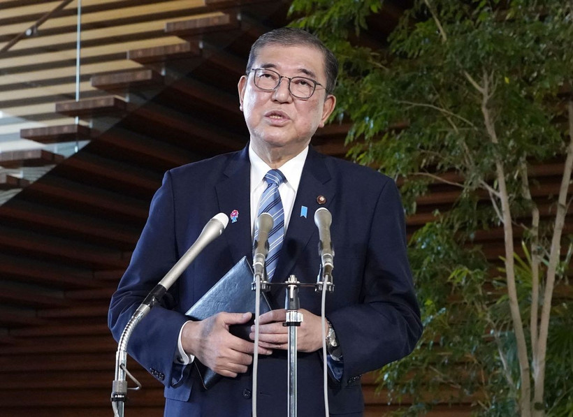 Thủ tướng Nhật Bản Shigeru Ishiba. (Ảnh: Kyodo/TTXVN)