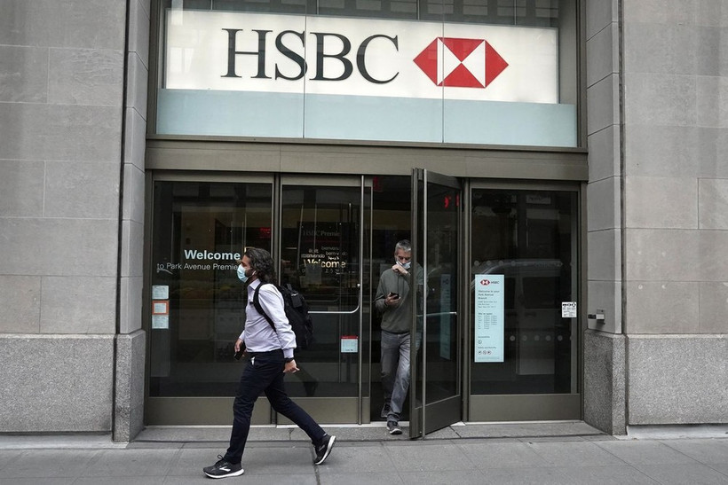 Một chi nhánh của HSBC. (Nguồn: wsj.com)
