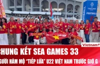Chung kết SEA Games 33: U22 Việt Nam được "biển người" tiếp sức trước giờ G