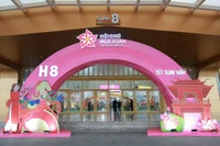 Không gian "Tết Sum vầy." (Nguồn: Vietnam+)