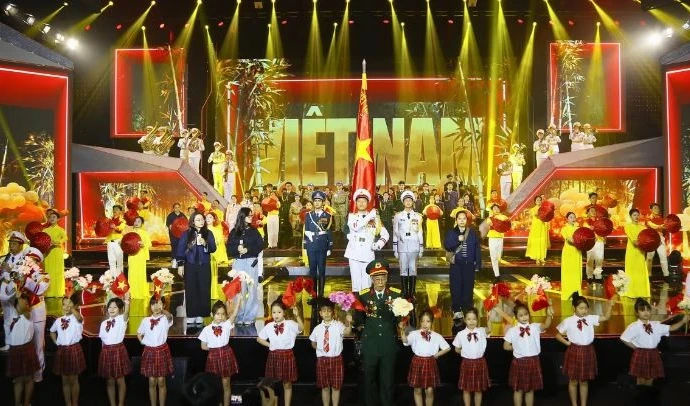 Hình ảnh từ buổi tổng duyệt chương trình Mệnh lệnh từ trái tim. (Nguồn: VTV)