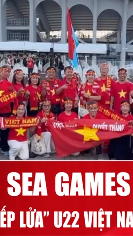 Chung kết SEA Games 33: U22 Việt Nam được "biển người" tiếp sức trước giờ G
