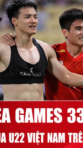 Khoảnh khắc vỡ òa của U22 Việt Nam sau màn ngược dòng kinh điển trước U22 Thái Lan