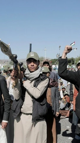 Lực lượng Houthi. (Nguồn: THX/TTXVN)